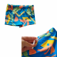 Conjunto UV sunga - Colorido/amarelo